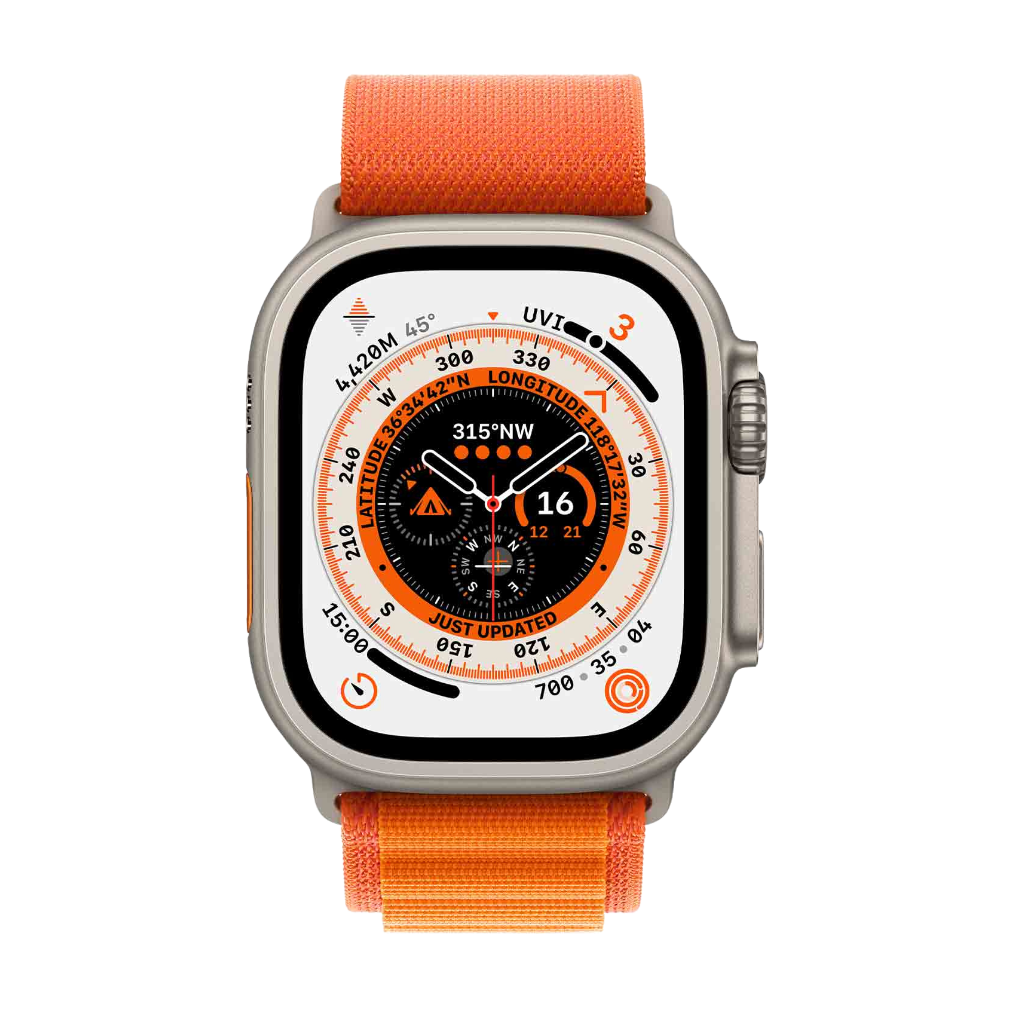 Buy Apple Watch Ultra GPS Cellular orange at Poorvika online